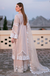 Zarpash - Winter 3PC Chikenkari Dhanak Embroidered Suit - SS0500